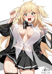 1girl admiral hipper (azur lane) admiral hipper (muse) (azur lane) alternate breast size (larger) alternate costume azu…