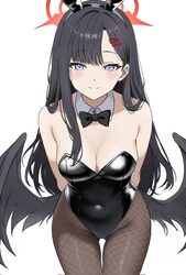 1girl alternate costume animal ear hairband animal ears arms behind back ass visible through thighs asymmetrical bangs …