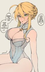 1girl ahoge artoria pendragon (fate) artoria pendragon (lancer) (fate) artoria pendragon (swimsuit ruler) (fate) artori…