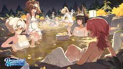 6+girls ? ahoge animal ears black hair blonde hair blush breasts brown hair cissia (zenless zone zero) cleavage closed …