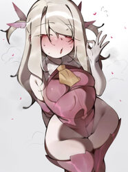1girl absurdres ass bare shoulders blush breasts commentary deko morii fate/kaleid liner prisma illya fate (series) fea…