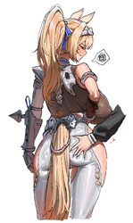 2girls absurdres animal ears armor ass aurelia academy school uniform back belle (brilliance of stars) (zenless zone ze…
